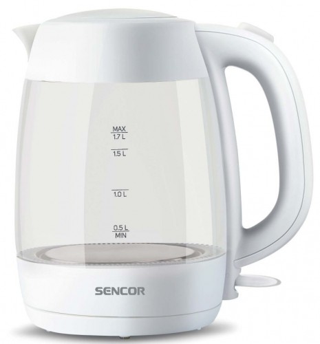 Electric kettle Sencor SWK7300WH, white image 1