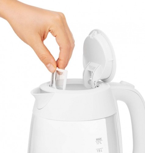 Electric kettle Sencor SWK7300WH, white image 3