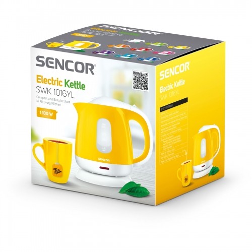 Электрический чайник Sencor SWK1016YL Yellow image 5