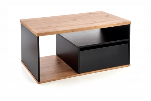 Halmar PANTERA c. table, color: wotan oak/black image 3