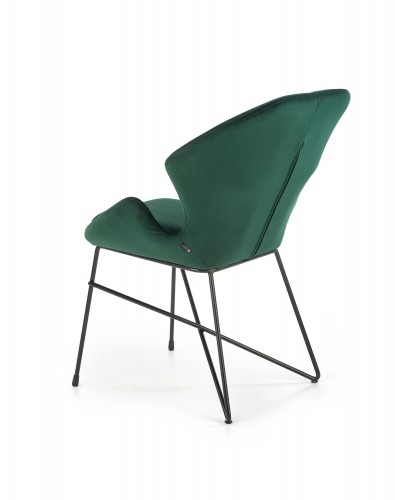 Halmar K458 chair color: dark green image 4