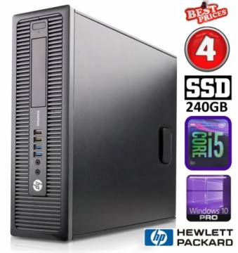 Hewlett-packard HP 600 G1 SFF i5-4570 4GB 240SSD WIN10PRO/W7P