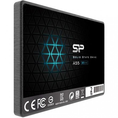 Silicon Power Ace A55 2000 GB, SSD form factor 2.5", SSD interface SATA III, Write speed 530 MB/s, Read speed 560 MB/s image 1