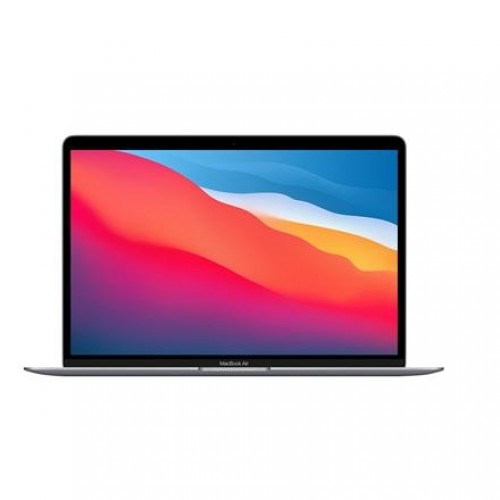 Apple MacBook Air Silver, 13.3 ", IPS, 2560 x 1600, Apple M1, 8 GB, SSD 256  GB, Apple M1 7-core GPU, Without ODD, macOS, 802.11ax, Bluetooth version 5.0, Keyboard language Swedish, Keyboard backlit, Warranty 12 month(s), Retina with True Tone Technology image 1