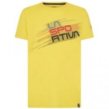 La Sportiva Krekls STRIPE Evo T-Shirt M S Yellow
