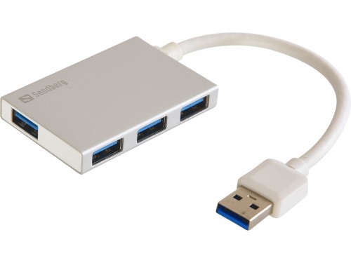 Sandberg 133-88 USB 3.0 Pocket Hub 4 Ports image 1