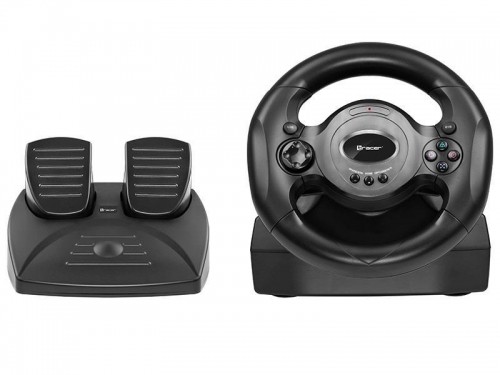 Tracer TRAJOY46765 Rayder 4 in 1 Gaming Controller Steering wheel + Pedals PlayStation 4, Playstation 3, Xbox One, PC Black image 2