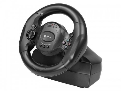 Tracer TRAJOY46765 Rayder 4 in 1 Gaming Controller Steering wheel + Pedals PlayStation 4, Playstation 3, Xbox One, PC Black image 3