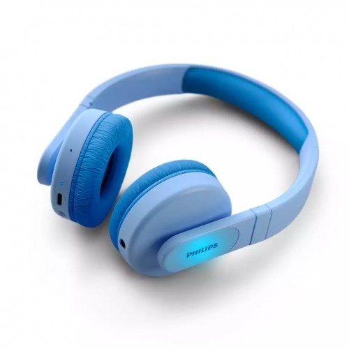 PHILIPS on-ear austiņas ar Bluetooth bērniem, zilas - TAK4206BL/00 image 1