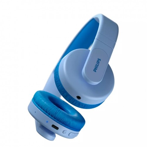 PHILIPS on-ear austiņas ar Bluetooth bērniem, zilas - TAK4206BL/00 image 2