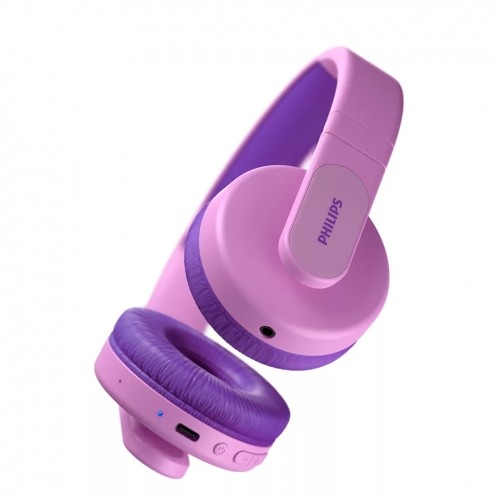PHILIPS on-ear austiņas ar Bluetooth bērniem, rozā - TAK4206PK/00 image 2