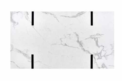 Halmar BLANCA c. table white marble / black image 2