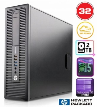 Hewlett-packard HP 600 G1 SFF i5-4570 32GB 120SSD+2TB WIN10PRO/W7P