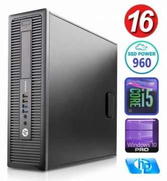 Hewlett-packard HP 600 G1 SFF i5-4570 16GB 960SSD WIN10PRO/W7P