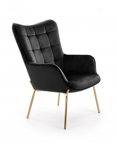 Halmar CASTEL 2 l. chair, color: black image 1
