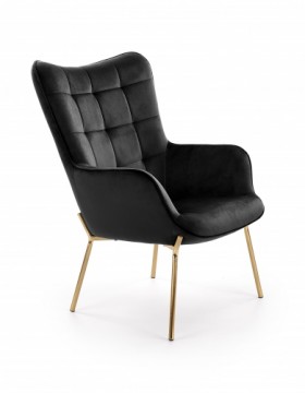 Halmar CASTEL 2 l. chair, color: black