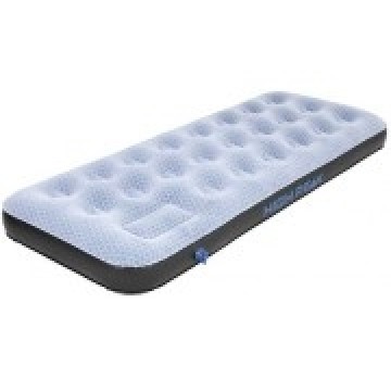 High Peak Comfort Plus Single Airbed piepūšamā gulta ar integrētu kājas pumpi (40023)