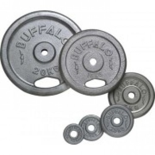 Buffalo Cast -Iron Dumbbell Plates 2x1.25kg svarcelšanas diski (65451) image 1