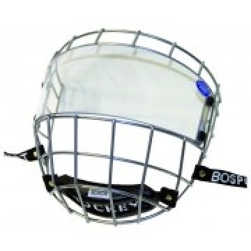 Hejduksport Uniplexi Face Protector And Visor hokeja spēlētāja aizsargstikls ar režģi (CageJunior)