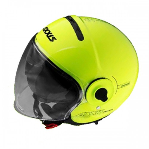 Axxis Helmets, S.a. Raven SV Solid (S) A3 FluorYellow ķivere image 1