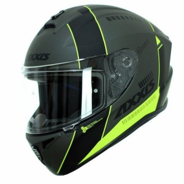 Axxis Helmets, S.a. Draken MP4 (S) C6 MatFluorGreen ķivere
