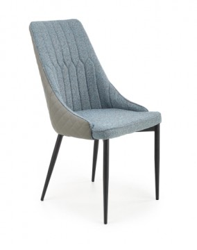 Halmar K448 chair color: blue / light grey