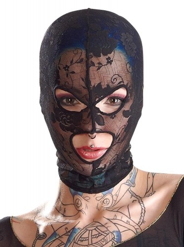 Bad Kitty кружевная маска для лица [ mežģīņu sejas maska ] image 1