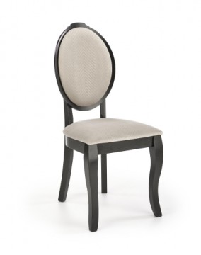 Halmar VELO chair, color: black/beige