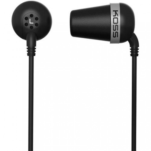 Koss Noise Isolating In-ear Headphones THEPLUGWL In-ear, Wireless, Black image 1