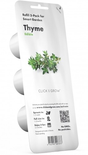 Click & Grow gudrā augu dārza uzpilde Timiāns 3gb. image 1
