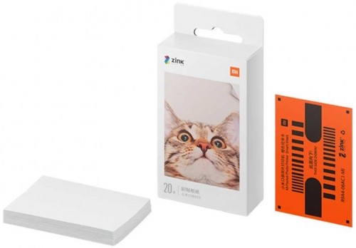 Xiaomi Mi Portable Printer фотобумага 2x3" 20 листов image 1