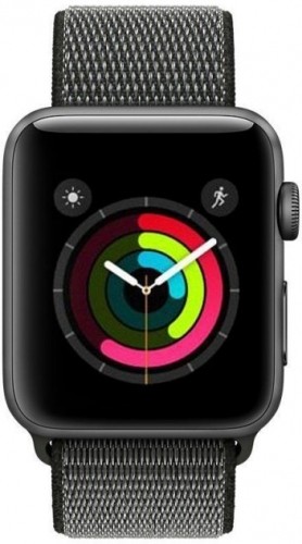 Tech-Protect ремешок для часов Nylon Apple Watch 42/44 мм, dark olive image 1