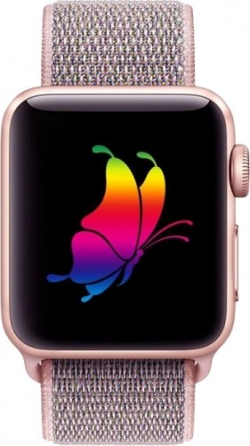 Tech-Protect watch strap Nylon Apple Watch 38/40mm, pink sand image 2