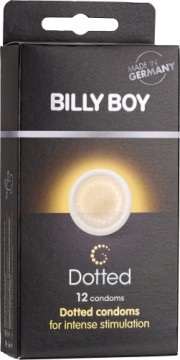 Billy Boy prezervatīvi Fun Dotted 12gb.