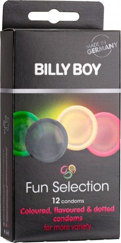 Billy Boy prezervatīvi Fun Selection 12gb. image 1