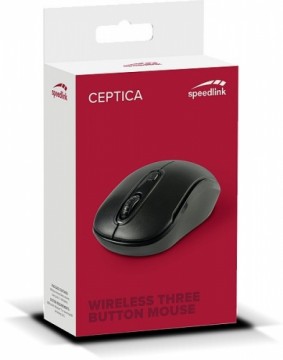 Speedlink мышь Ceptica Wireless, красный (SL-630013-BKBK)