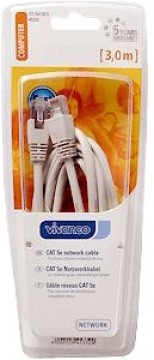 Vivanco tīkla Ethernet kabelis CAT 5e 3m (45332)