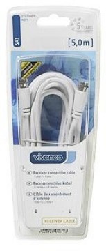 Vivanco kabelis SAT F 5m (44071)