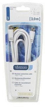 Vivanco kabelis SAT F 3m (44070)