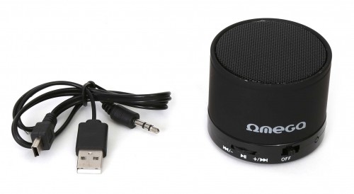 Omega Bluetooth skaļrunis V3.0 Alu 3in1 OG47B, melns (42643) image 2