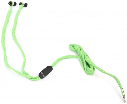 Omega Freestyle austiņas ar mikrofonu  FH2112, zaļas image 1