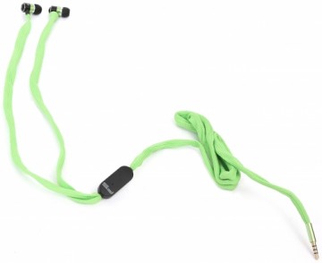 Omega Freestyle наушники + микрофон FH2112, зелёный