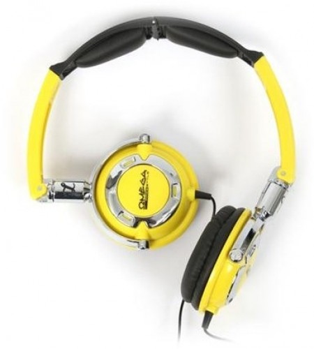 Omega Freestyle наушники + микрофон FH0022, желтый image 1