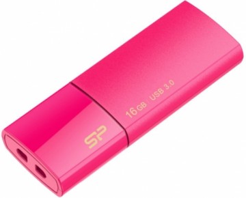 Silicon Power zibatmiņa 16GB Blaze B05 USB 3.0, rozā