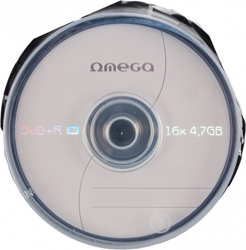 Omega DVD+R 4,7GB 16x 25gb spindle image 1