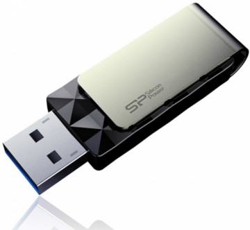 Silicon Power zibatmiņa 16GB Blaze B30 USB 3.0, melna