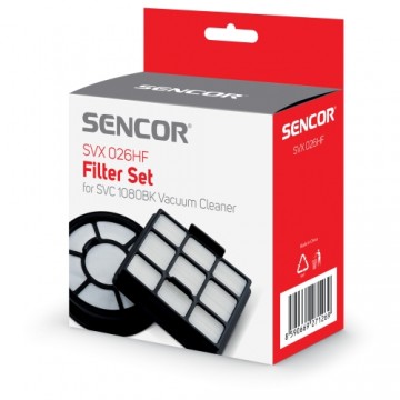 Filter Set for Vacuum Cleaner Sencor SVC1080