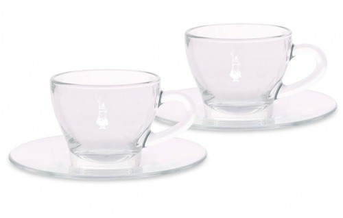 Glass Espresso Cups Bialetti Set 2 pcs image 1