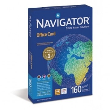Papīrs Navigator Office Card A4, 160g, 250 loksnes