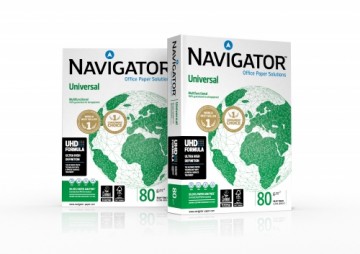 Papīrs Navigator A4, 80g, 500 loksnes